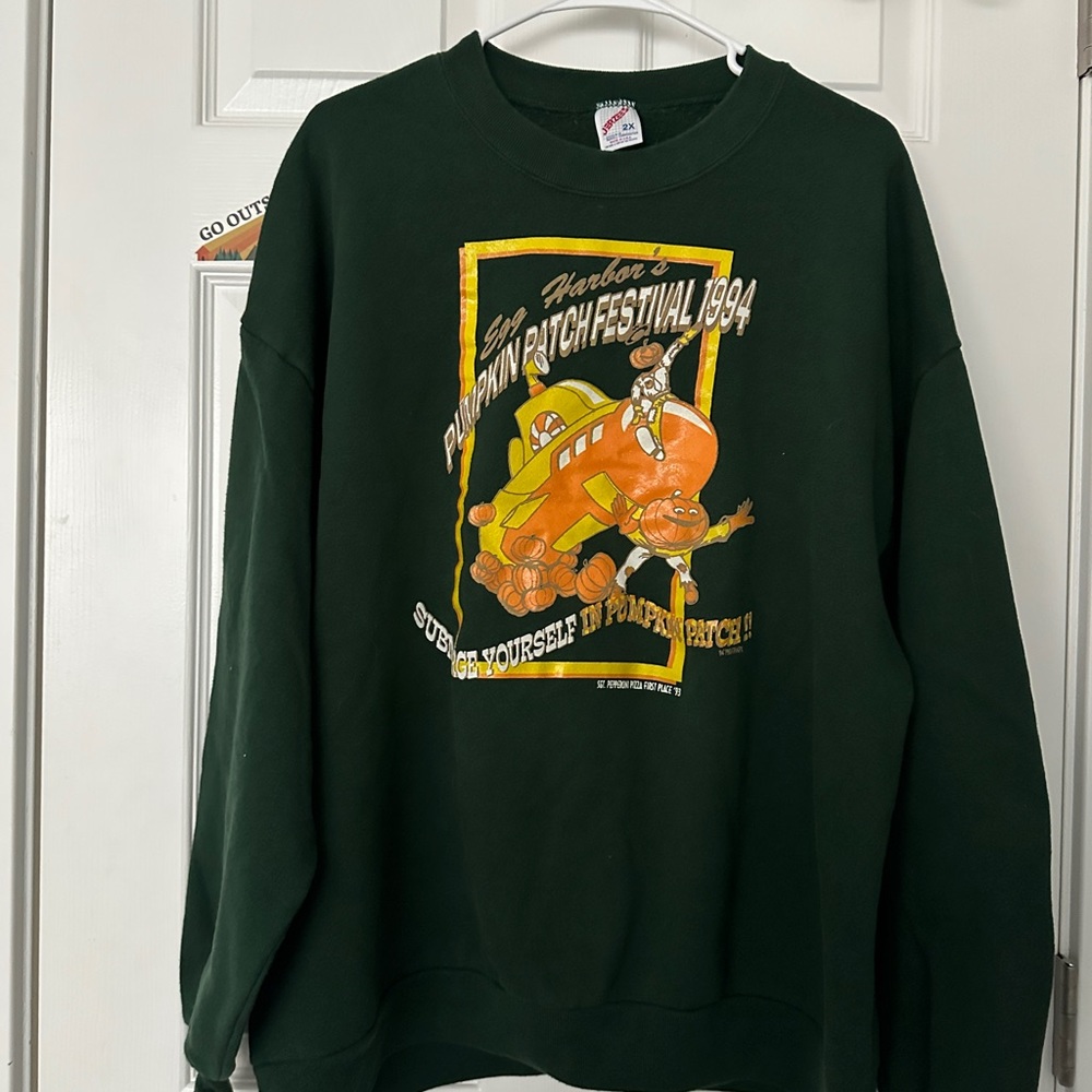 Vintage 1993 Green Sweatshirt